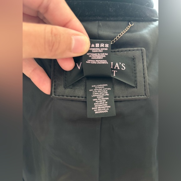 LEATHER BIKER VEST - Picture 5 of 6